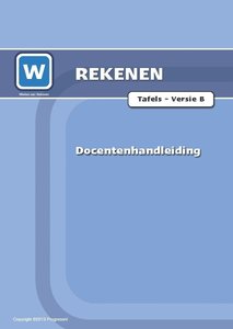 Resistent worstelen menigte 1F - Tafels - Toets B - Docentenhandleiding - Werken aan Rekenen